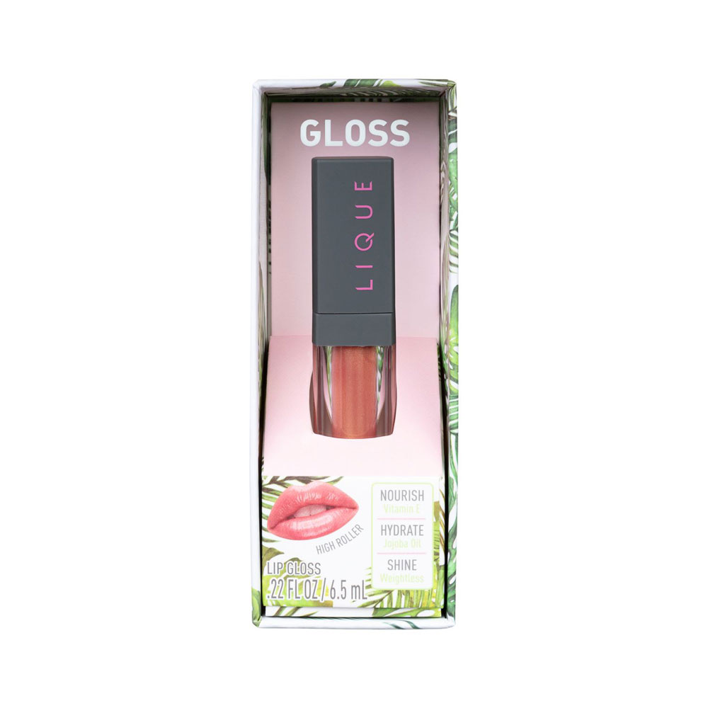 Lique High Roller Lip Gloss Packaging